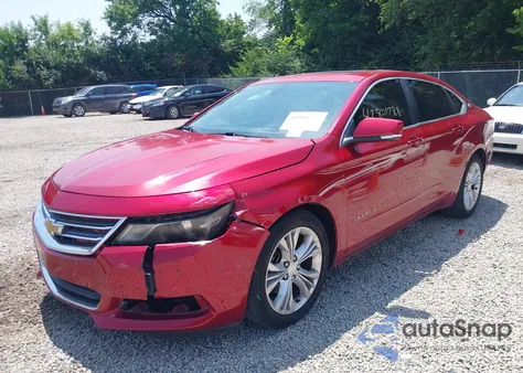 2014 Chevrolet Impala 1Lt из США, поврежденный, VIN 1G1115SL6EU119637